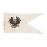 Lanzenflagge f&uuml;r Unteroffiziere der Dragoner, datiert 1911