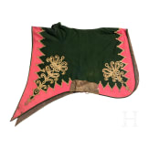 Schabracke f&uuml;r Offiziere im Magdeburgischen Husaren-Regiment Nr. 10, um 1900