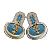 Ein Paar Epauletten eines Oberleutnants im Ulanen-Regiment Nr. 16