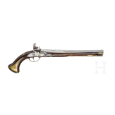 A long Austrian flintlock pistol by Spirkenbichler, ca. 1730
