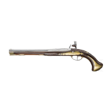 A long Austrian flintlock pistol by Spirkenbichler, ca. 1730