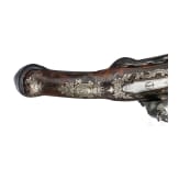 A fine pair of Brescian flintlock-pistols by Paolo Cetterio, circa 1740