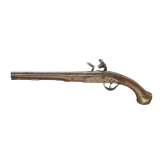 A pair of flintlock pistols, circa 1740