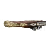 A deluxe flintlock pistol by Johann Andreas Kuchenreuter, circa 1740/50