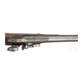 A deluxe flintlock pistol by Johann Andreas Kuchenreuter, circa 1740/50