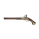A flintlock pistol, Francois Mercier in Li&eacute;ge, circa 1750