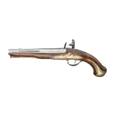 A flintlock pistol, France, circa 1750