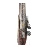 A magnificent flintlock pistol by Johann Jakob Kuchenreuter, Steinweg/Regensburg, circa 1760