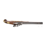 A fine flintlock pistol by C. Rasch of Brunswick, circa 1760