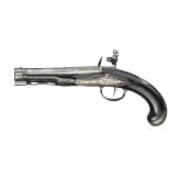 A silver mounted flintlock pistol by J.H. Bartholom&auml;us in Zella, ca. 1760