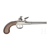 A flintlock pocket pistol, Li&egrave;ge, circa 1760