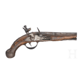 A flintlock pistol by B. Moreni in Gardone Val Trompia, Italy, circa 1760