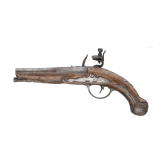 A flintlock pistol by B. Moreni in Gardone Val Trompia, Italy, circa 1760