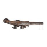 A flintlock pistol by B. Moreni in Gardone Val Trompia, Italy, circa 1760