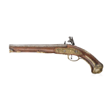 An Italian Miquelet lock pistol, circa 1760