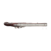 A flintlock pistol, Anton Burckhardt in Weimar, circa 1820