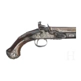 A silver-mounted flintlock pistol for the Oriental market, William Andrew Beckwith in London, circa 1830
