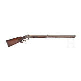 A converted german percussion rifle, circa 1800