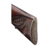 A converted german percussion rifle, circa 1800