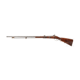 A converted French percussion shotgun, circa 1800