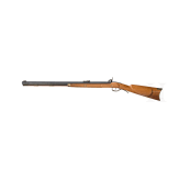 A percussion Hawken rifle, Mav in Italy, late 20th century