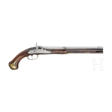 A converted percussion pistol, Suhl/Zella St. Blasii(?), circa 1735