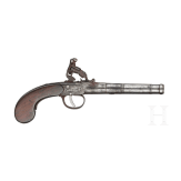 Two percussion pocked pistols, London, circa 1740