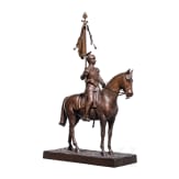 Preu&szlig;ischer Garde-Ulan zu Pferd - wohl Heinrich Kiesewalter (1854 - 1950)