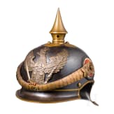 Helm M 1905 f&uuml;r Mannschaften im J&auml;ger-Regiment zu Pferde Nr. 8, datiert 1914
