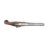 A pair of converted percussion pistols, Mathias Ory in Li&egrave;ge, circa 1770