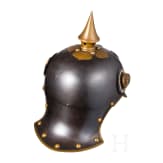 Helm M 1905 f&uuml;r Mannschaften im J&auml;ger-Regiment zu Pferde Nr. 8, datiert 1914