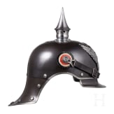 Helm M 1905 f&uuml;r Mannschaften der J&auml;ger-Regimenter zu Pferde, datiert 1915