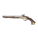 A South German percussion pistol, circa 1780
