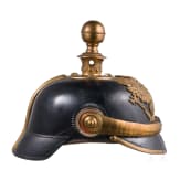Helm f&uuml;r Offiziere der Feldartillerie-Regimenter, um 1900