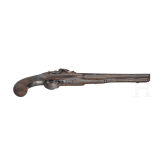 A cased pair of percussion pistols by Barber in Newark (GB), circa 1820