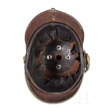 Helm M 1871 f&uuml;r Einj&auml;hrig-Freiwillige der Garde-Pioniere oder -Infanterie