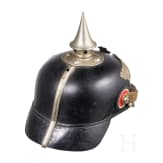 Helm f&uuml;r Mannschaften der Garde-Pioniere oder -Infanterie, um 1910