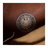 Helm f&uuml;r Offiziere mit Etikett &bdquo;Reichsamt des Innern", um 1900