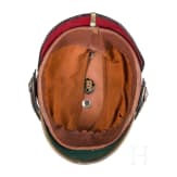 Helm f&uuml;r Milit&auml;rbeamte im Offiziersrang mit Tarnbezug, um 1910