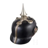 Helm f&uuml;r Milit&auml;rbeamte im Offiziersrang mit Tarnbezug, um 1910