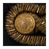 Preu&szlig;ischer Zweispitz und eine preu&szlig;ische Beamtenepaulette, 2. H&auml;lfte 19. Jhdt.