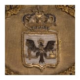 Preu&szlig;ischer Zweispitz und eine preu&szlig;ische Beamtenepaulette, 2. H&auml;lfte 19. Jhdt.