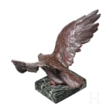 Tischadler aus Bronze, um 1900