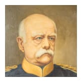 Otto F&uuml;rst von Bismarck - Portraitgem&auml;lde, Ende 19./Anfang 20. Jhdt.