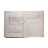 K&ouml;nig August III. von Polen, Kurf&uuml;rst von Sachsen - Adelsdiplom und Besitz&uuml;bertragung f&uuml;r Johann Christian von Hennicke, datiert 1741 und 1744