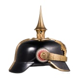 Helm f&uuml;r Offiziere der k&ouml;niglich-s&auml;chsischen Infanterie, um 1910