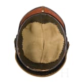 Helm f&uuml;r Offiziere der k&ouml;niglich-s&auml;chsischen Infanterie, um 1910