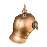 Helm M 1876 f&uuml;r Mannschaften im K&ouml;niglich S&auml;chsischen Karabinier-Regiment (2. Schweres Regiment)