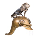 Helm M 1889 /1907 f&uuml;r Mannschaften des K&ouml;niglich S&auml;chsischen Gardereiter-Regiments