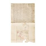 Historisch bedeutender Brief &uuml;ber eine Reise mit Eisenbahn 1837 von Leipzig &uuml;ber N&uuml;rnberg nach Basel